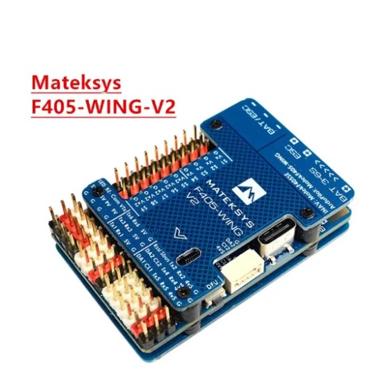 Original Matek Mateksys F405 WING V2 FLIGHT CONTROLLER F405-WING-V2 Baro/OSD/Blackbox for ArduPilot / INAV Rc Toy Airplane Parts
